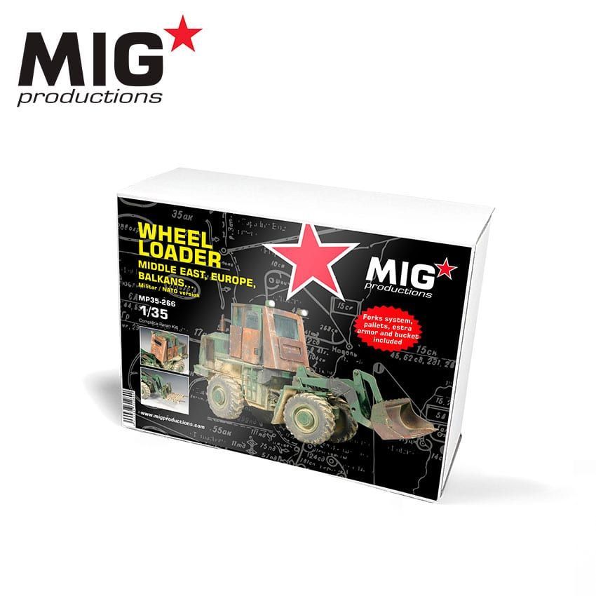 1:35 WHEEL LOADER MIDDLE EAST, EUROPE, BALKANS… (MILITAR / NATO VERSION)
