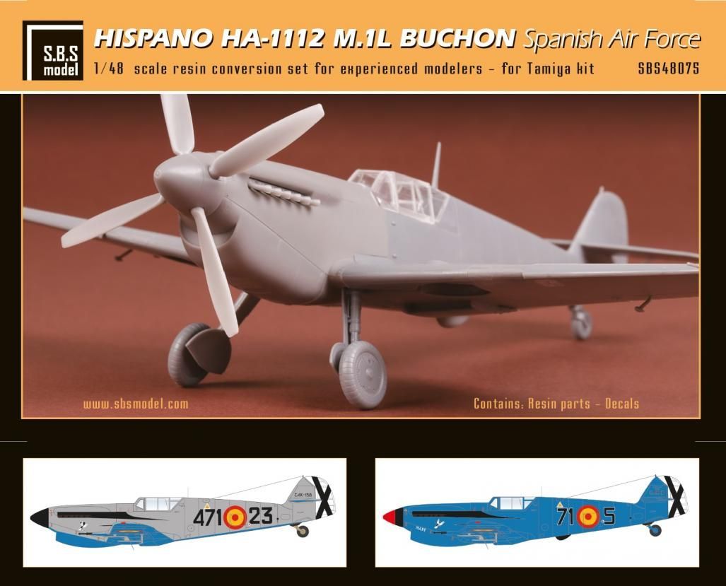 1:48 Hispano HA-1112 M.1L Buchon 'Spanish Air Force'