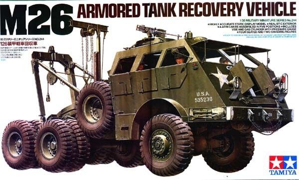 1:35 M26 Armored tank recovery vehicle