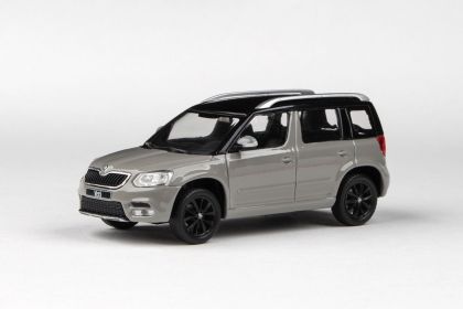 1:43 Škoda Yeti FL (2013) - Šedá Steel Uni