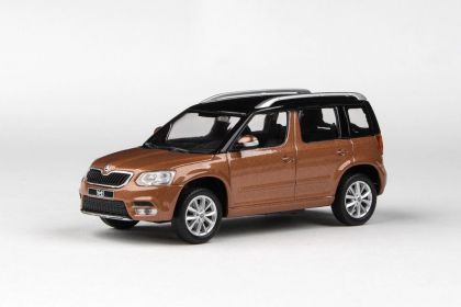 1:43 Škoda Yeti FL (2013) - Oranžová Terracotta Metalíza