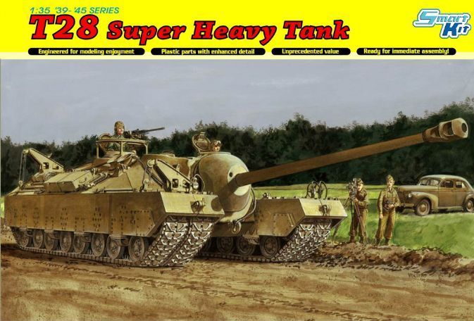 1:35 T28 Super Heavy Tank