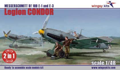 1:48 Messerschmitt Bf 109 E-1 & E-3 Legion Condor