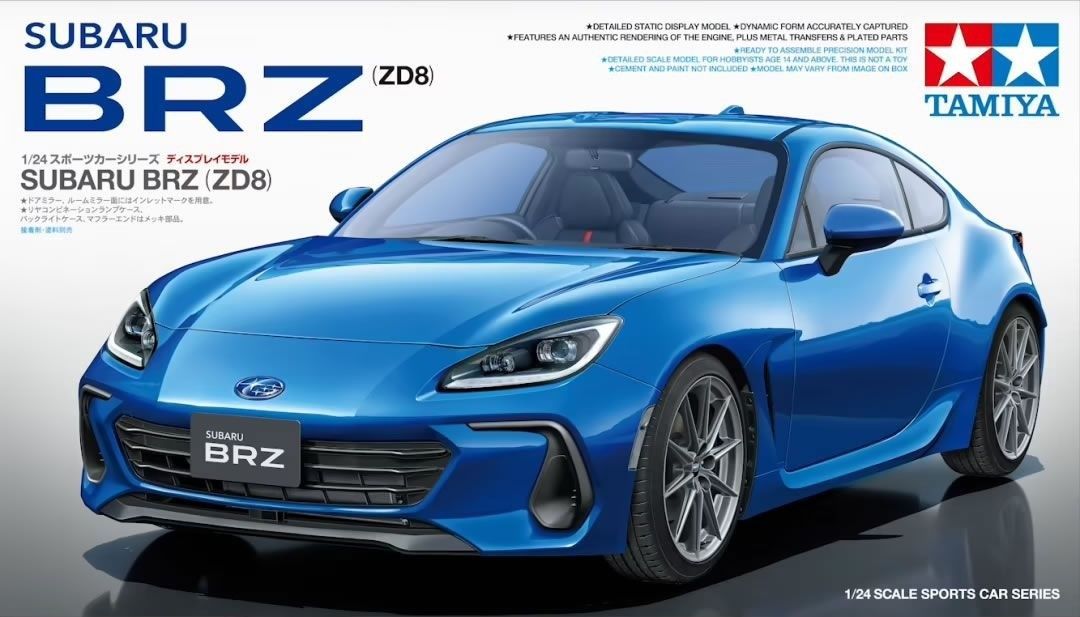 1:24 Subaru BRZ (ZD8)
