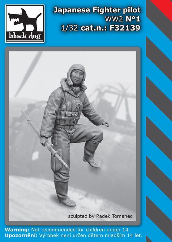 1:32 Japanese fighter pilot WW II N°1