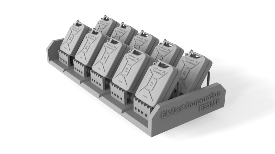 1:35 GERMAN WAFFEN SS JERRY CANS 