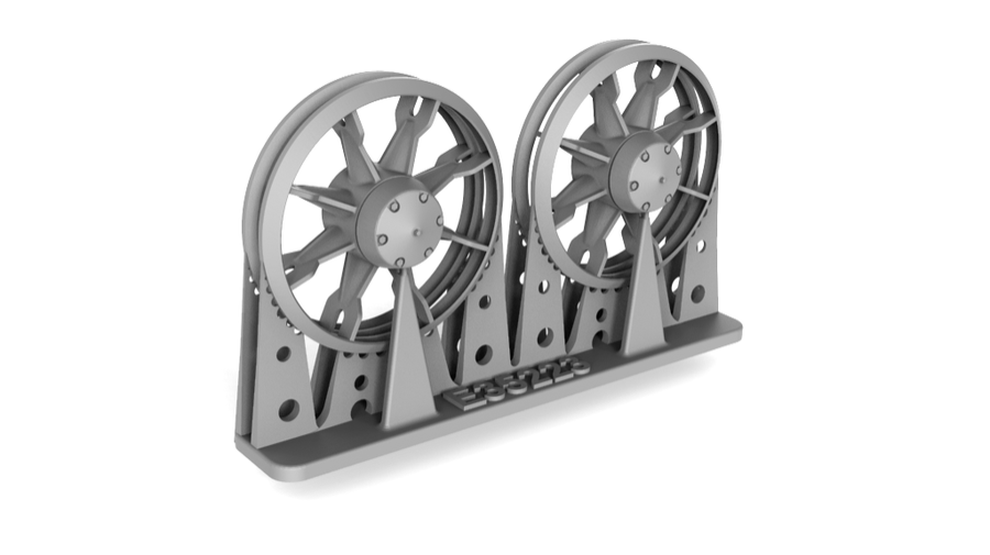 1:35 PZ. III FAMILY IDLER WHEELS SET, FOR ONE VEHICLE, MINIART KIT