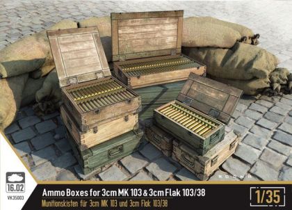 1:35 Ammo Boxes for the 3cm MK 103 & 3cm Flak 103/38