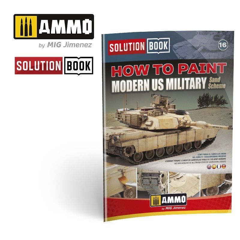 How to Paint Modern US Military Sand Scheme SOLUTION BOOK