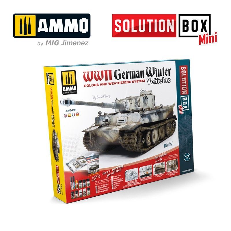 Solution Box MINI - How to paint WWII German winter vehicles