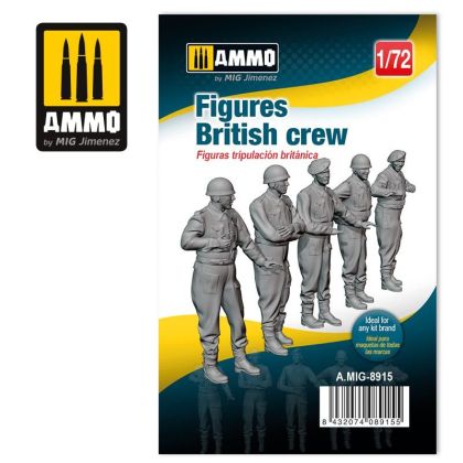 1:72 Figures British crew