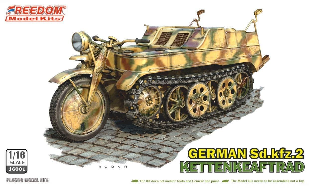 1:16 Sd.Kfz. 2 Kettenkraftrad Typ HK 101