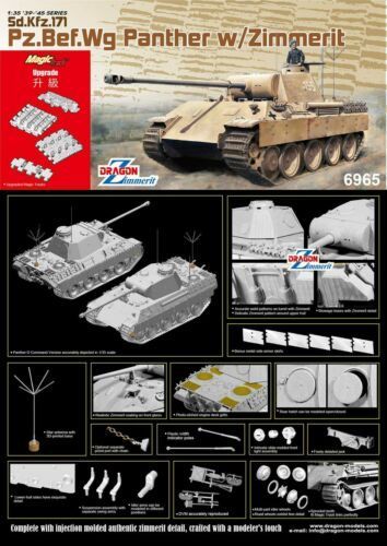 1:35 Pz.Bef.Wg Panther w/Zimmerit
