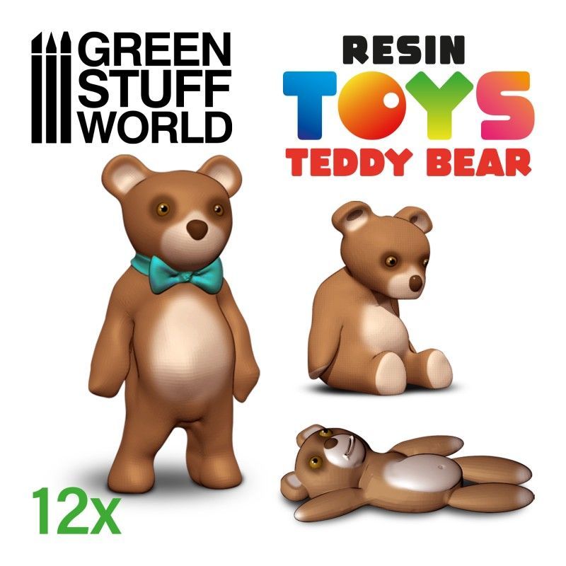 1:48-1:35 Teddy Bear Resin Set