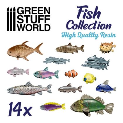 1:48-1:35 Resin Fish Collection