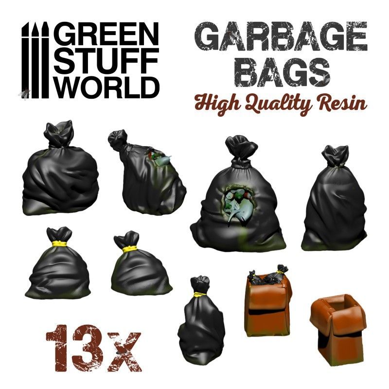 1:48-1:35 Resin Garbage bags