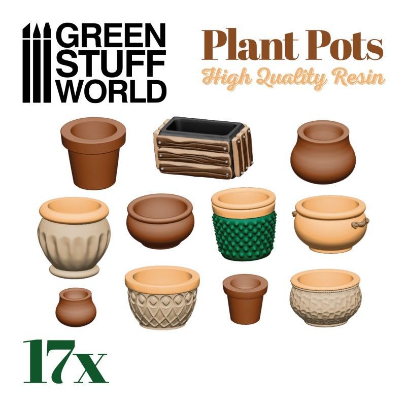 1:48-1:35 Plant POT Resin set
