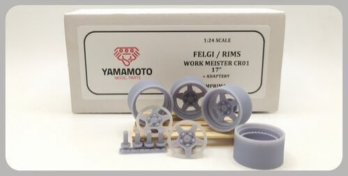 1:24 Rims WORK MEISTER CR01 17 
