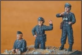 1:35 German Tank Crew (3 fig.)