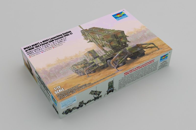 1:72 M983 HEMTT & M901 Launching Station w/MIM-104 Patriot SAM System (PAC-2)