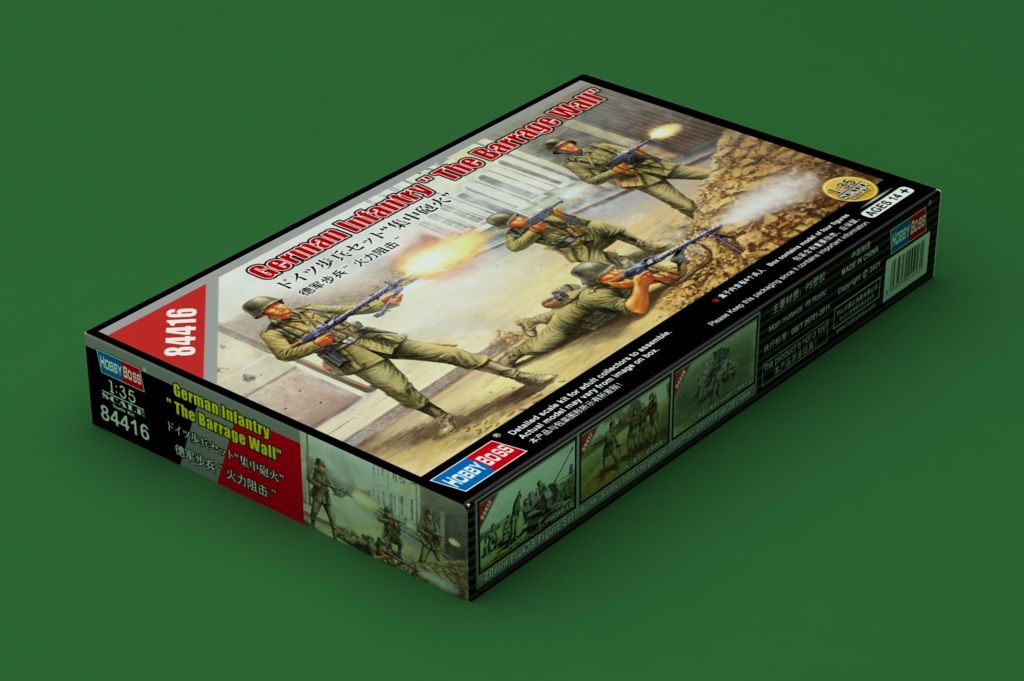 1:35 German Infantry“The Barrage Wall”