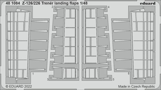 1:48 Zlin Z-126/Z-226 Trener landing flaps