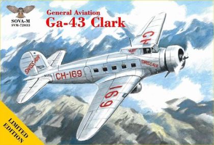 1:72 General Aviation Ga-43 Clark Swissair