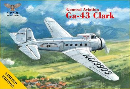 1:72 General Aviation Ga-43 Clark Western Air Express