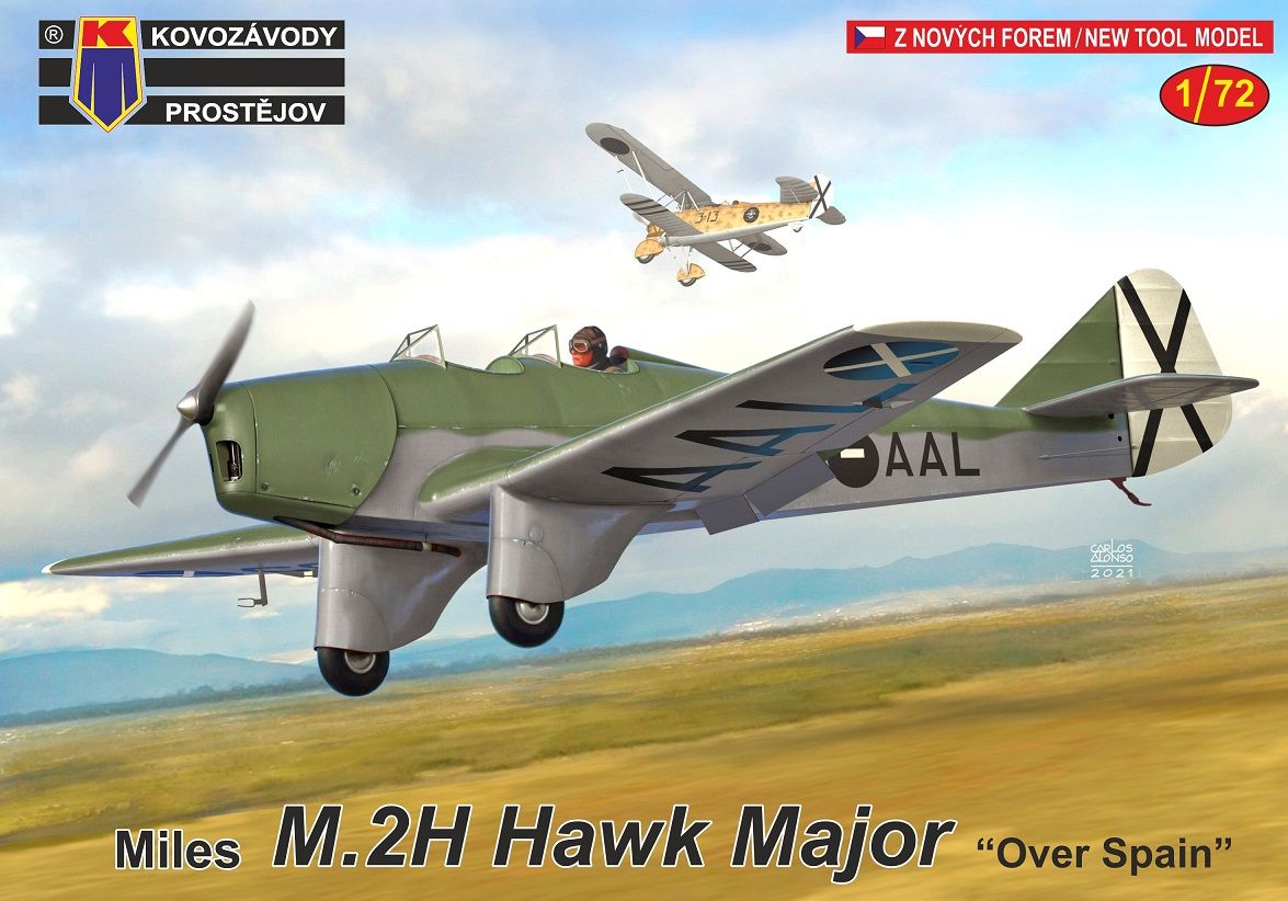 1:72 Miles M.2H Hawk Major „Over Spain“