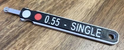 Nýtovací kolečko jednořadé rz 0,55 mm pro 1/72 + 1/48