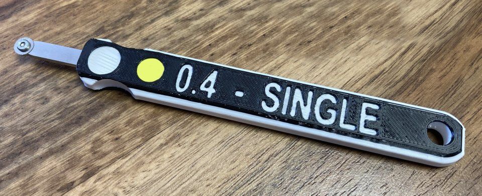 Nýtovací kolečko jednořadé rz 0,40 mm pro 1/72