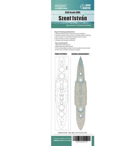 1:350 SMS Szent Istvan (Trumpeter 05365)