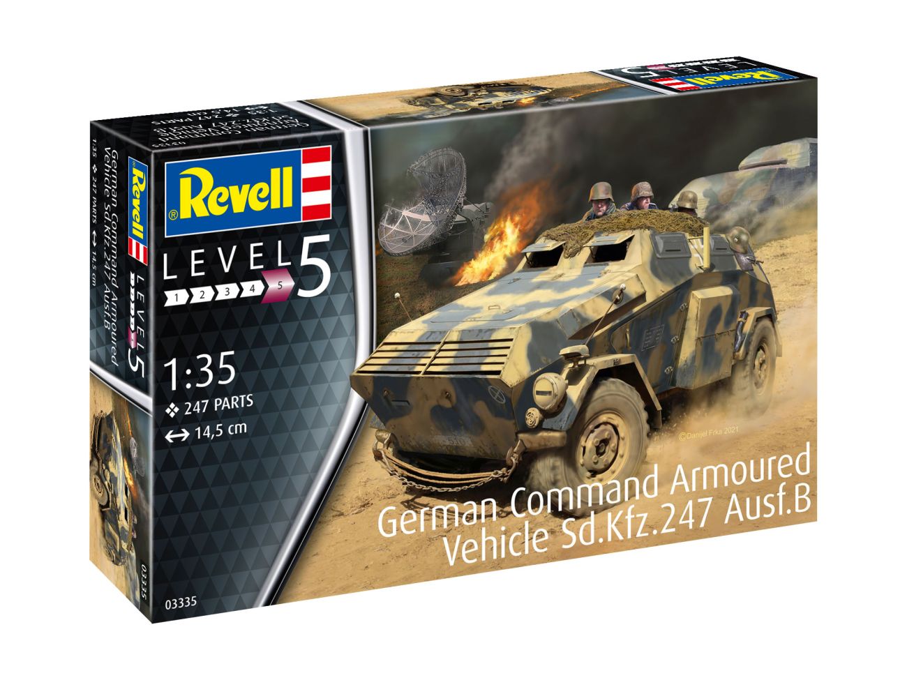 1:35 German Command Armoured Vehicle Sd.Kfz.247 Ausf.B