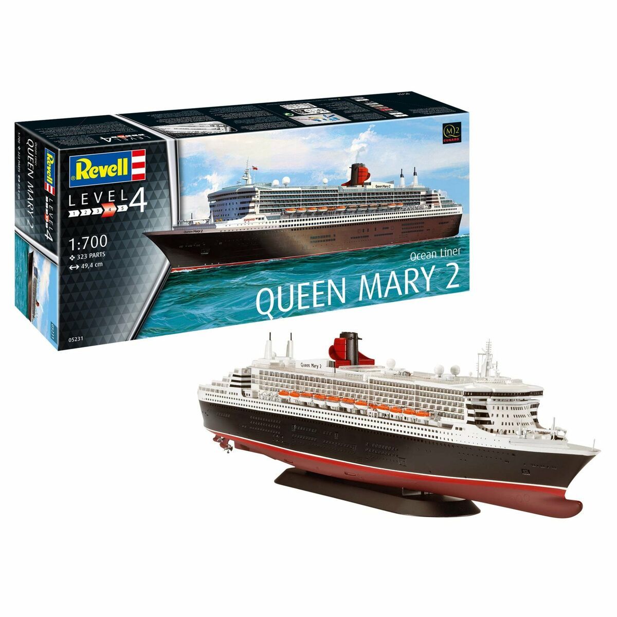 1:700 Queen Mary 2