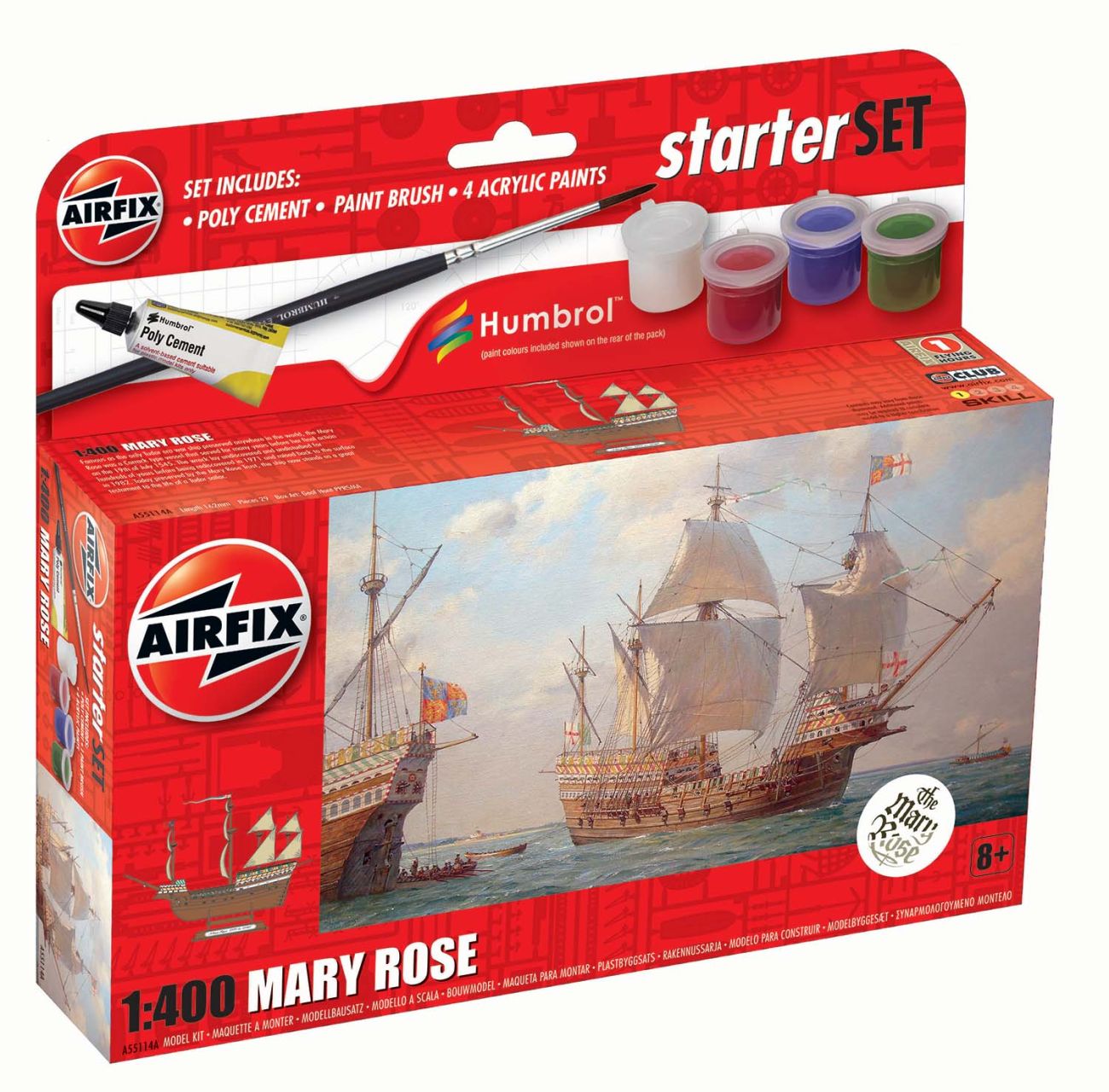 1:400 Mary Rose