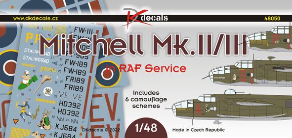 1:48 Mitchell Mk.II/III in RAF Service