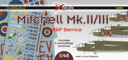 1:48 Mitchell Mk.II/III in RAF Service