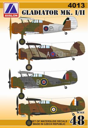 1:48 Gloster Gladiator Mk.I/Mk.II