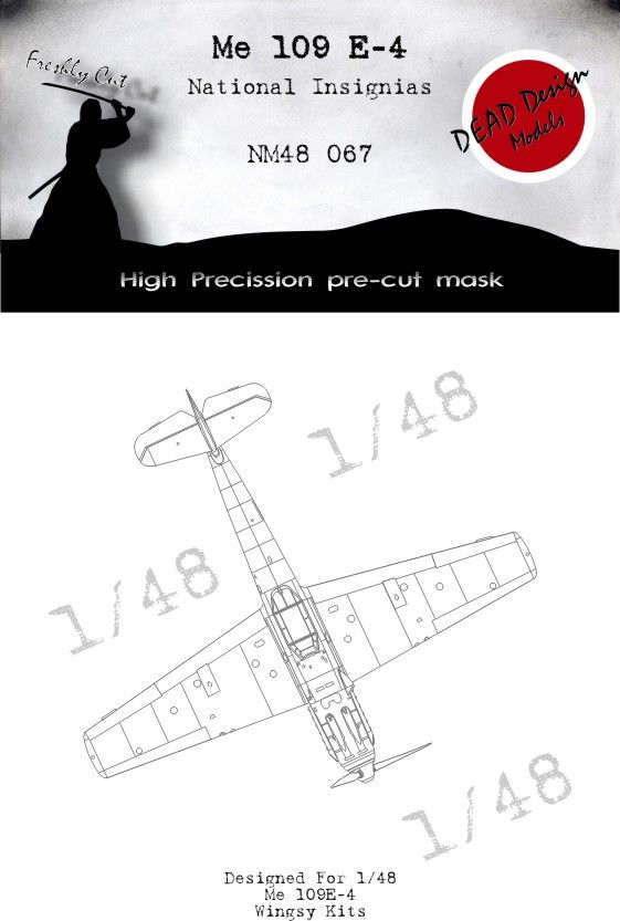 1:48 Messerschmitt Bf-109E National Insignias