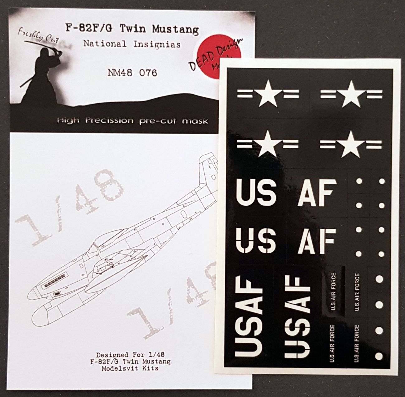 1:48 North-American F-82G Twin Mustang National Insignias