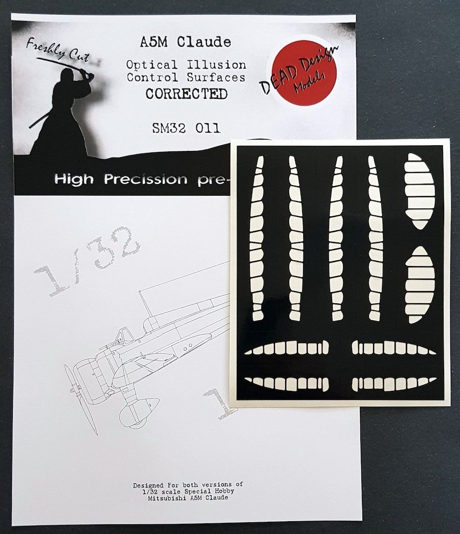 1:32 Mitsubishi A5M2b/4 Claude Control Surfaces