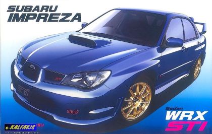 1:24 Subaru Impreza Sedan WRX Sti