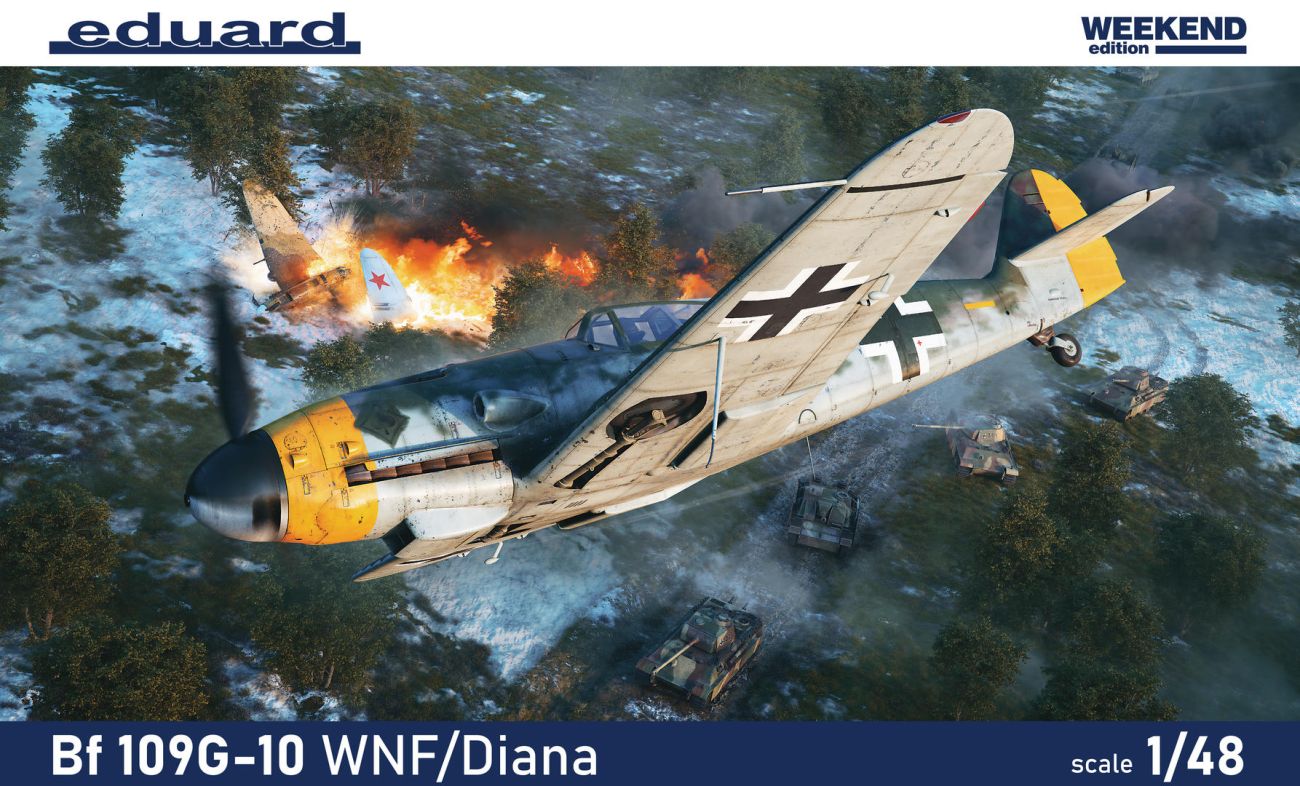 1:48 Messerschmitt Bf-109G-10 WNF/Diana