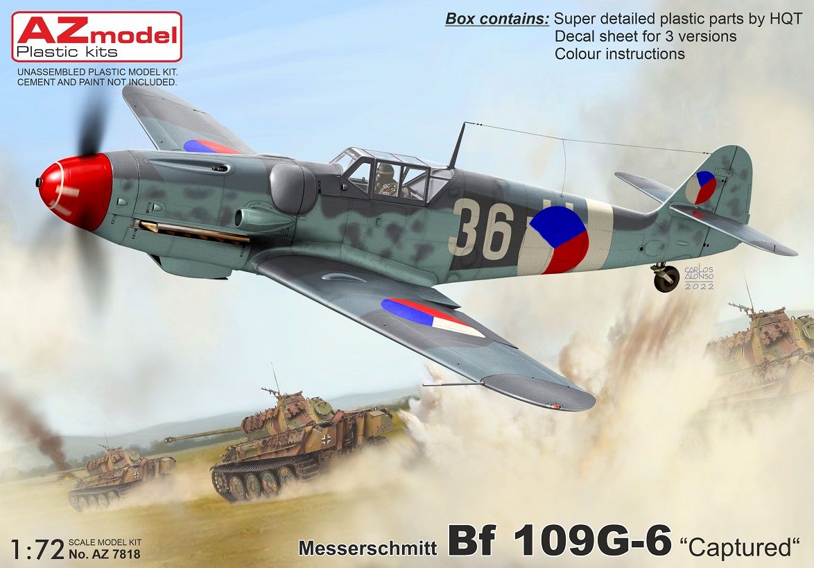 1:72 Bf 109G-6 „Captured“