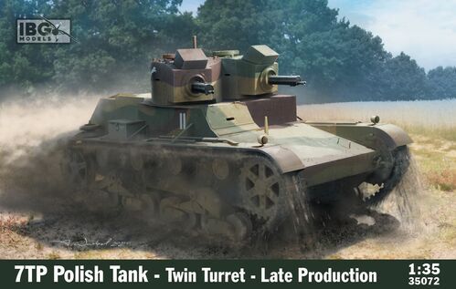 1:35 7TP Polish Tank - Twin Turret - Late Production