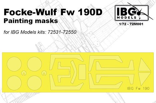 1:72 Focke-Wulf Fw 190D (for IBG 72531-72550)