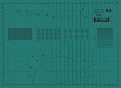 Modelářská podložka A4