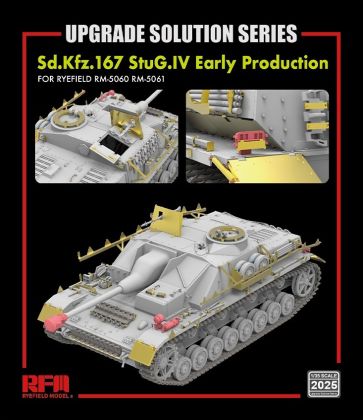 1:35 Upgrade Solution Series for Sd.Kfz.167 StuG.IV Early Production for RM-5060/RM-5061