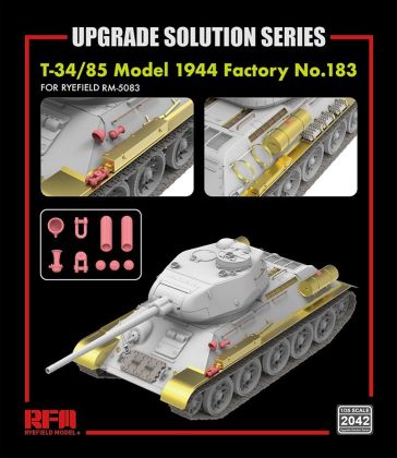 1:35 Upgrade Solution Series for T-34/85 Model 1944 Factory No.183 for RM-5083