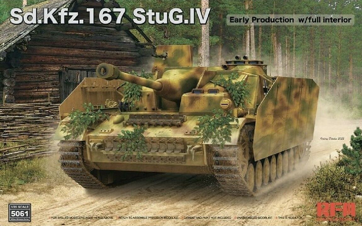 1:35 Sd.Kfz. 167 StuG IV Early Production w/full interior